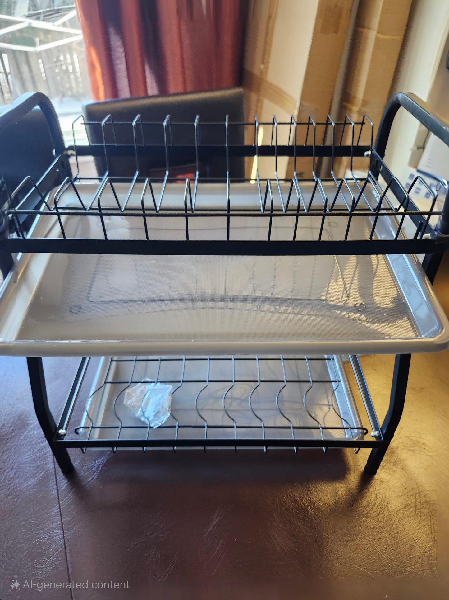 Dish drying drainer rack