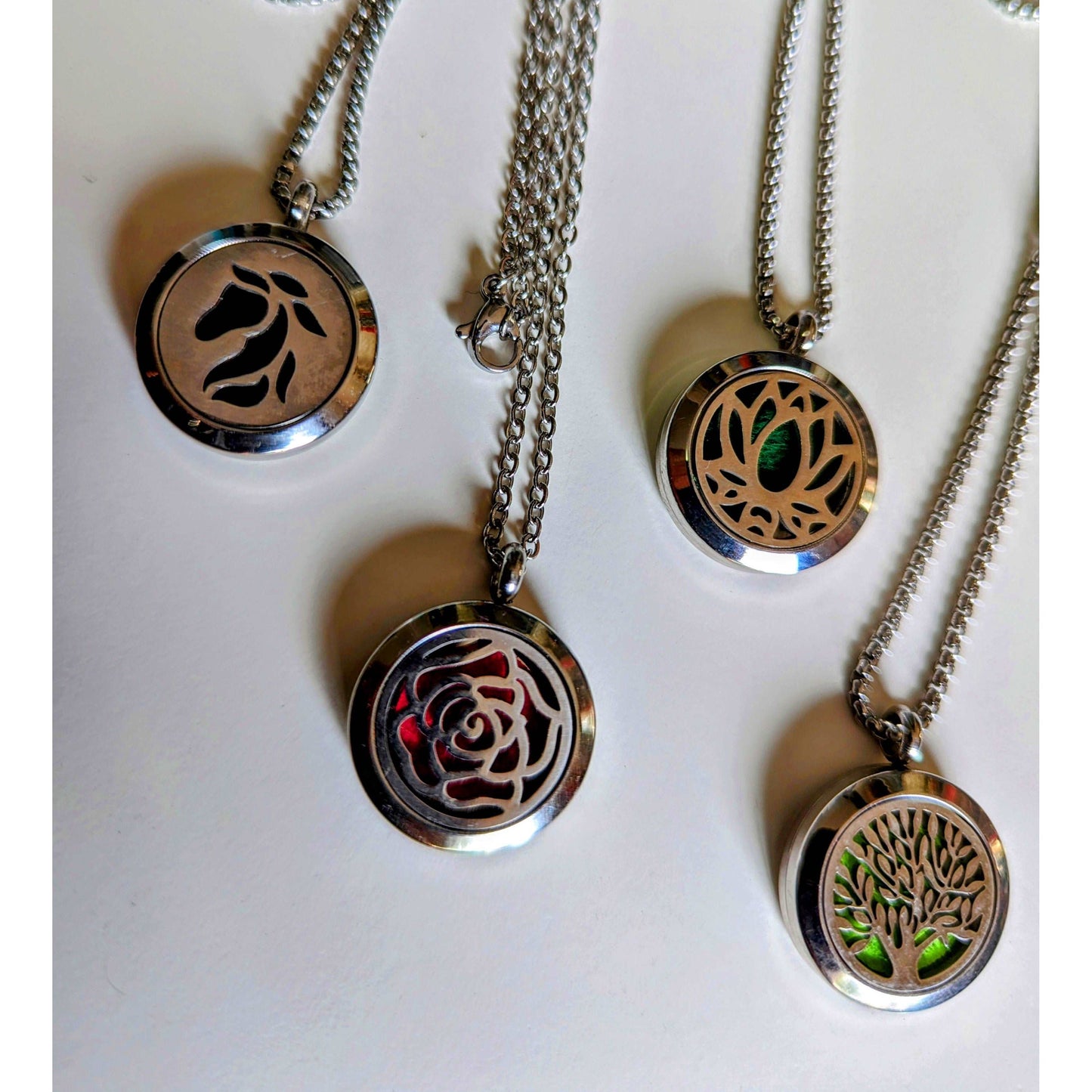Stainless Steel Aromatherapy Necklace