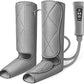 RENPHO Leg Massager for Circulation and Pain Relief, Calf Compression Massager Effective for Fathers Mothers Relaxation Muscles and Reduce Swelling-Grey