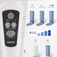 RENPHO Leg Massager for Circulation and Pain Relief, Calf Compression Massager Effective for Fathers Mothers Relaxation Muscles and Reduce Swelling-Grey