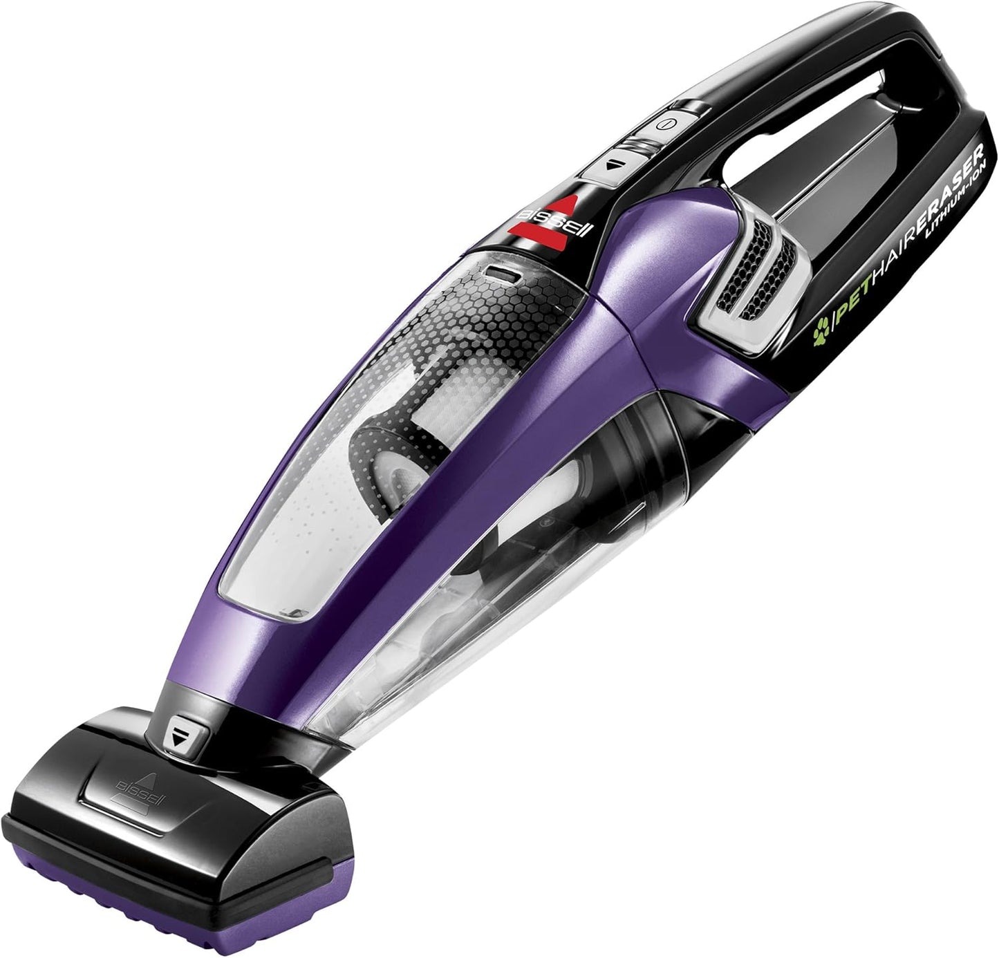 BISSELL Pet Hair Eraser Lithium Ion Hand Handheld Cordless Vacuum, Purple