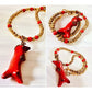 Coral Gemstone Necklace