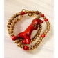 Coral Gemstone Necklace