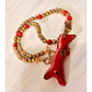 Coral Gemstone Necklace