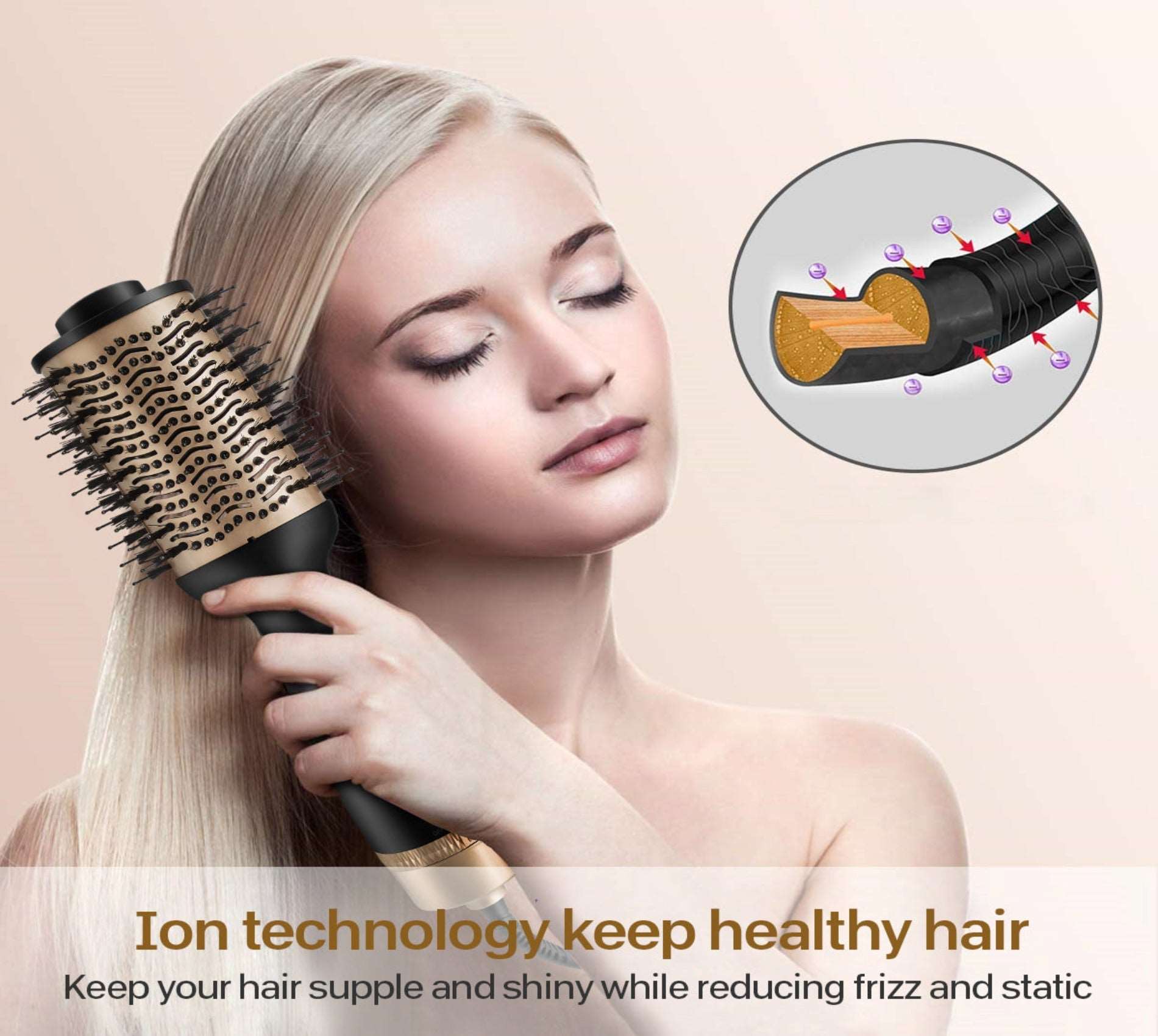 Original One Step hair dryer brush and Volumizer hot air brush 1200W blow Styler for Drying