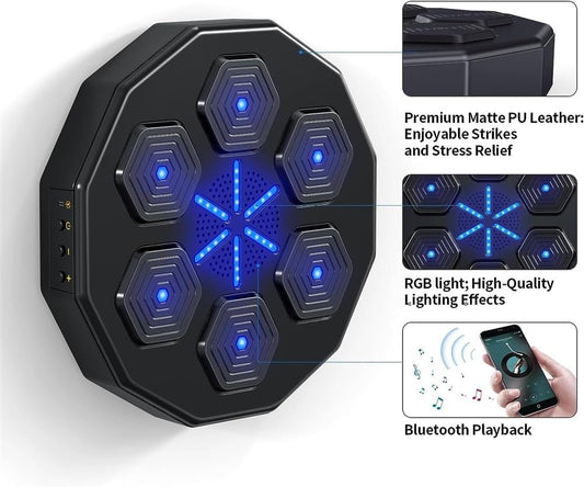 Electronic Music Boxing Machine, 2 Different Styles