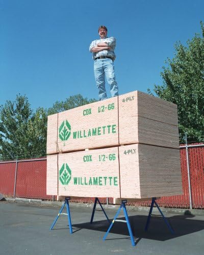 Guardian Fall Protection TS-27 27" Tall Sawhorse (Includes Legs for one Sawhorse), Blue Powder Coat Finish