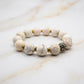 Howalite & Hematite Gemstone Bracelet