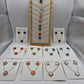 Stainless Steel Clover Necklace & Earring Set