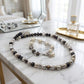 Water Fresh Pearl-Style Necklace and Bracelet Set