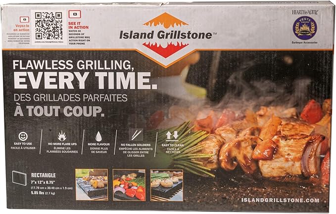ISLAND GRILLSTONE Flawless Grilling Rectangle