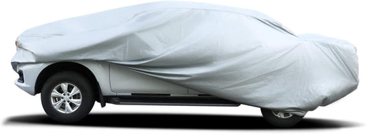 labwork Universal Exterior Full Car Cover Silver Replacement for Truck Pickup Covers Outdoor Sun Rain All Weather 260inch(L) x 80inch(W) x 65inch(H)