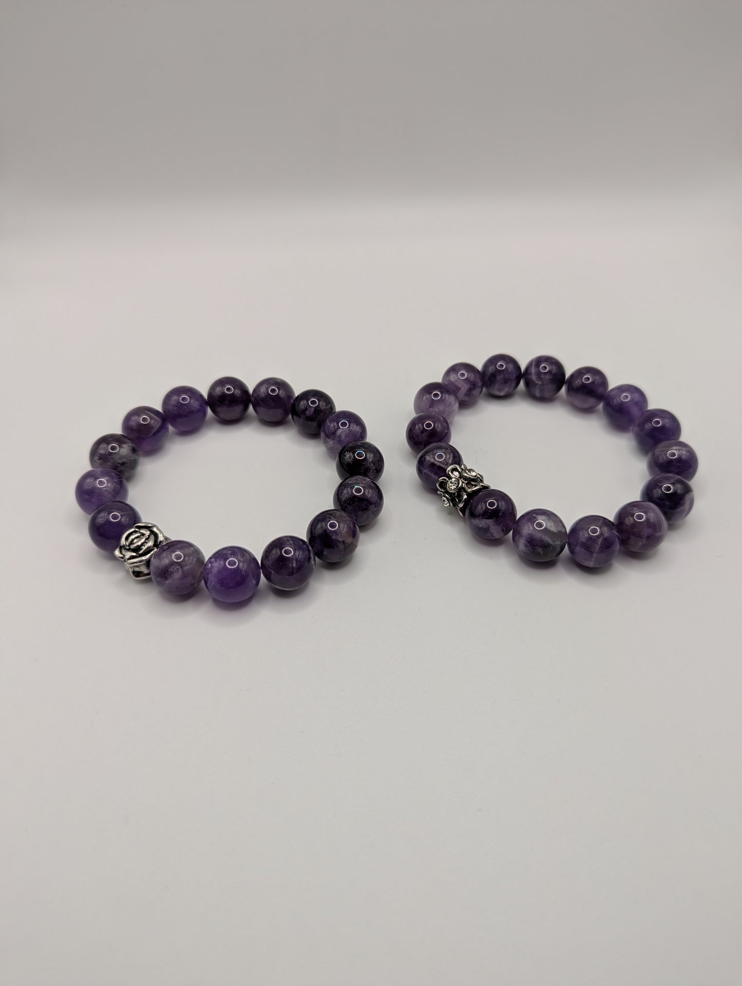Amethyst Gemstone Bracelet | Handcrafted Natural Stone