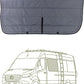 VanEssential Insulated Stealth Blackout Magnetic Window Cover Designed for Mercedes-Benz NCV3 & VS30 (Van Years 2007 to Current), Crew Window (Bare Metal Window Frame ONLY), Charcoal Gray