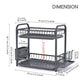 Dish drying drainer rack